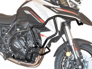 Zestaw Bunkier do  BENELLI TRK 702/ 702X - czarny + nakładki na gmole