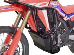 Zestaw Bunkier do Honda CRF 300 Rally -  czarny + osłona aluminiowa czarna + nakładki na gmole