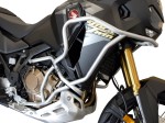 Zestaw Bunkier do HONDA CRF 1100  Africa Twin Adventure Sports manual (2024 - ...) - srebrny + nakładki na gmole