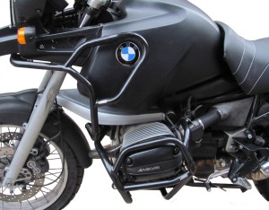 Gmole  FULL BUNKIER do BMW R 1100 GS  (1995-1999) / BMW R 850 GS (1996-2001) czarne + nakładki na gmole