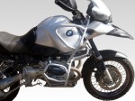 Gmole do BMW R 1150 GS Adventure (2001-2005) - Full Bunkier srebrne + nakładki na gmole