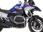Gmole HEED BMW R 1300 GS - Bunkier + Górne srebrne + nakładki na gmole