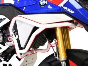Gmole do BMW F 450 GS - górne, białe