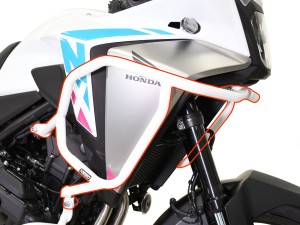 Gmole górne do HONDA NX500 (2026 - ) e-clutch - białe