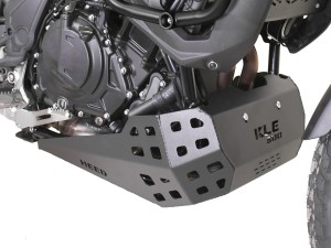 Osłona silnika do Kawasaki KLE 500 (2025 - …) - aluminiowa czarna