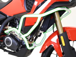 Gmole Bunkier do QJMOTOR SRT 125 DX - białe
